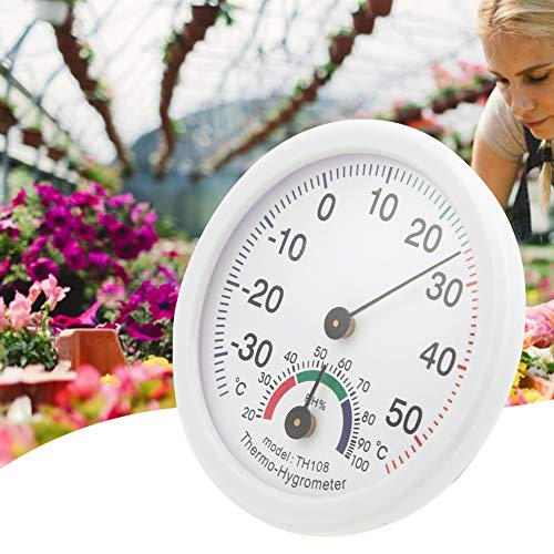 Digital Thermometer Hygrometer for Indoor Household Temperature and Humidity Monitor with LCD Display