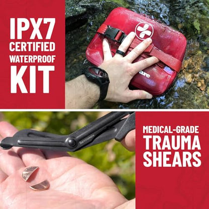 Surviveware Comprehensive Waterproof Premium Survival First Aid Kit - style: Large Waterproof