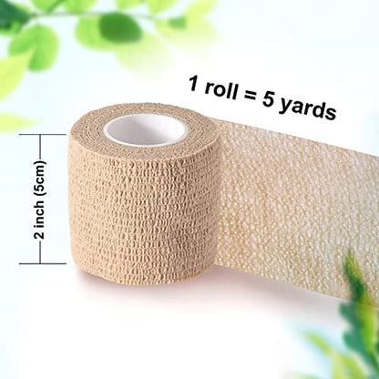 Self Adhesive Bandage Wrap, Self Adhering Bandage, Vet Wrap for Dog Tape - size: 2 Inch