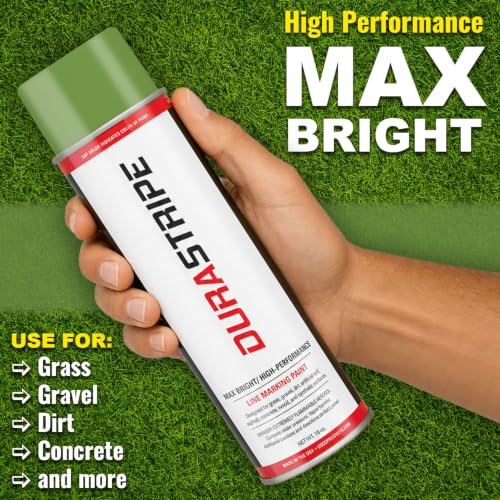 Athletic Field Marking Paint (Green) 12-18oz Cans Per Case - color: Green