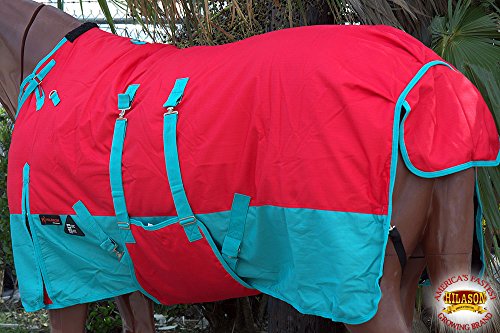 Winter Horse Turnout Blanket Waterproof by Hilason - size: 78 In