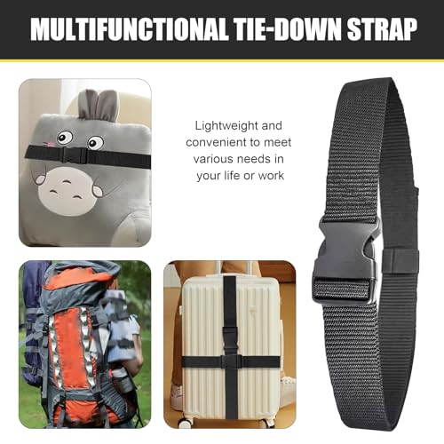 WZP 2PCS Car Battery Tie Down Straps, 39 Inch Battery Box Strap with Adjustable Buckle, Universal Batterys Hold Down for Cars Trucks SUVs Boats Luggage Belt