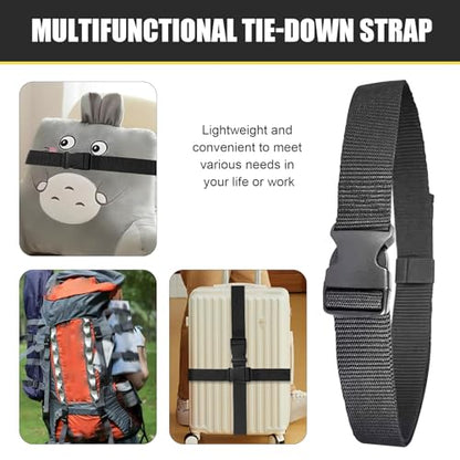 WZP 2PCS Car Battery Tie Down Straps, 39 Inch Battery Box Strap with Adjustable Buckle, Universal Batterys Hold Down for Cars Trucks SUVs Boats Luggage Belt