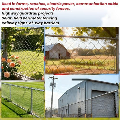 Chain Link Fence Stretcher Tool with 28-Inch Cable