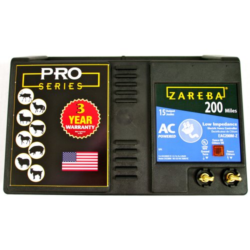 Zareba 200-Mile Low Impedance Electric Fence Charger