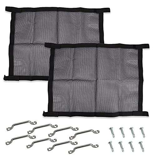 35 Inch Length x 26 Inch Height Horse Trailer Window Screen with Mesh Hole 0.04 * 0.04inch,2 Pack - style: 2 Pack