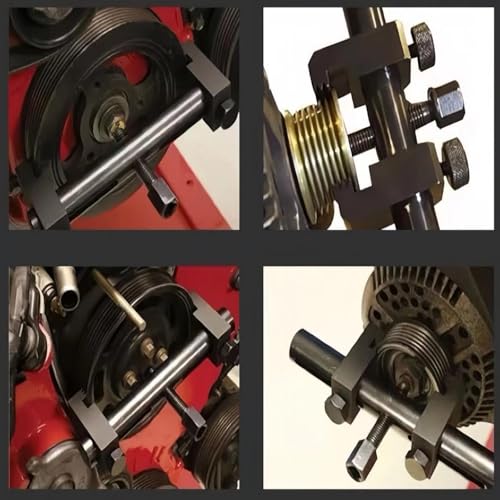 Adjustable Crankshaft Pulley Removal Tool,New Upgraded Crankshaft Pulley Removal Tool,Crankshaft Pulley Removal Tool,Crankshaft Pulley Puller Tool,Engine Pulley Removal Tool