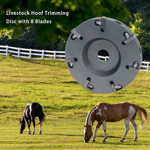 7 Blade Hoof Trimming Disc for 4.5 and 5 Inch Angle Grinders