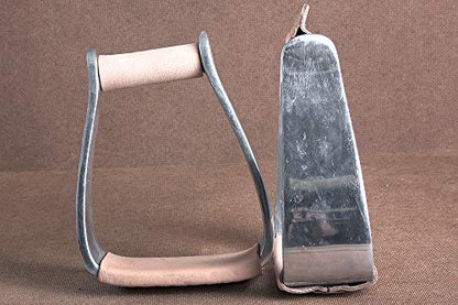 HILASON Western Horse Saddle Aluminium Stirrups Pair