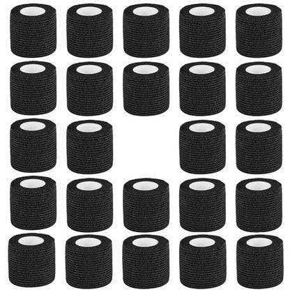 Self Adhesive Bandage Wrap 24Pack 2" x 5 Yards Self Adherent Cohesive Bandages Wrap Breathable Athletic Elastic First Aid Wrap Sport Elastic Tape for Sports, Ankle, Knee, Swelling & Wrist sprains