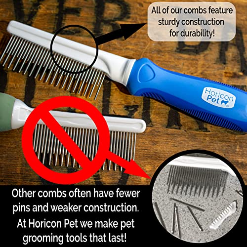 Detangling and Grooming Dog Comb Set for Dogs, Cats, Small Animals - style: 2 Comb Set 37LS/45L