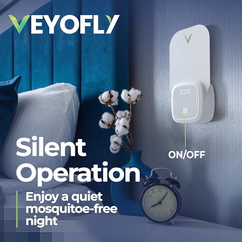 VEYOFLY Fruit Fly Traps Indoor Plug-in UV, Gnat Trap, 4 Device + 8 Refills - color: White, size: 4 Devices + 8 Refills