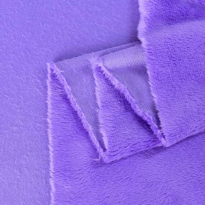 Surf turtle Purple Super Soft Minky Fabric by The Yard, 36"x60" - color: Purple