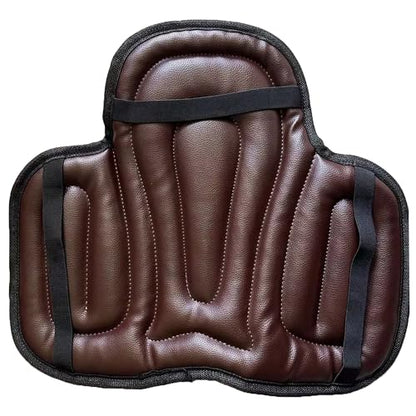 Saddle Tush Cushion Western Long Saddle Pad Horse Riding Seat Saddle Cushion Pad - color: BROWN