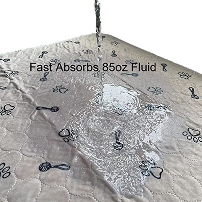 Peepeego 48x96 Dog Pee Pad Washable,Waterproof,Non Slip Pet Carpet for Hallway - size: 48x96 Inch (Pack of 1)