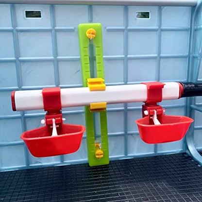 Hatching Time 9.5" Chick Brooders – Stackable with Automatic Heating, Modular Design, Easy to Clean, Ideal for Quail, Pheasant, and Baby Chicks (1 Layer) - style: 3 Section, 1 Layer