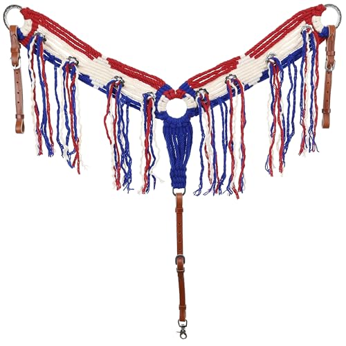 Showman Glory Mohair Browband Headstall & Breast Collar Set