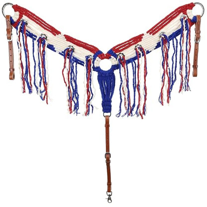 Showman Glory Mohair Browband Headstall & Breast Collar Set