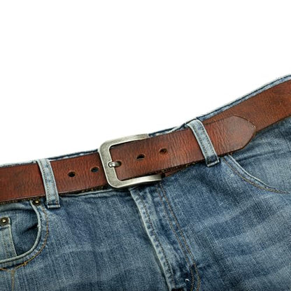 1.5"(38mm-40mm) Belt Buckle Men Replacement Buckle Heavy Duty - color: Antique Silver
