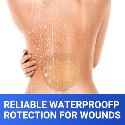 Large Waterproof Bandages 7X7 Silicone Foam Dressing Sensitive Skin, 5 PCS - style: 7"X7"(5PCS)