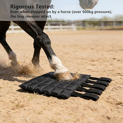 Reusable Gel Horse Ice Boots 2 Pack, Adjustable 5 Leg Cooling Wraps