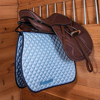 EASY-UP Saddle Rack with Pad Bar for Horse Enthusiast | Heavy-Duty Saddle Rack Wall Mount | Western & English Saddle Rack | Keeps Tack Organized - style: Portable Rack w/Single Pad Rack