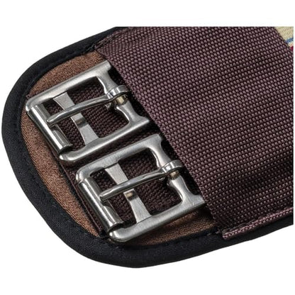 Tough 1 Air Flow Nyloprene English Girth 52 Brown - color: Brown, size: 52