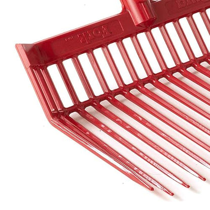 Little Giant PDF103RED 13 Inch DuraFork Polycarbonate Attachable Pitchfork Tool Replacement Head with Angled Tines, Red (3 Pack)