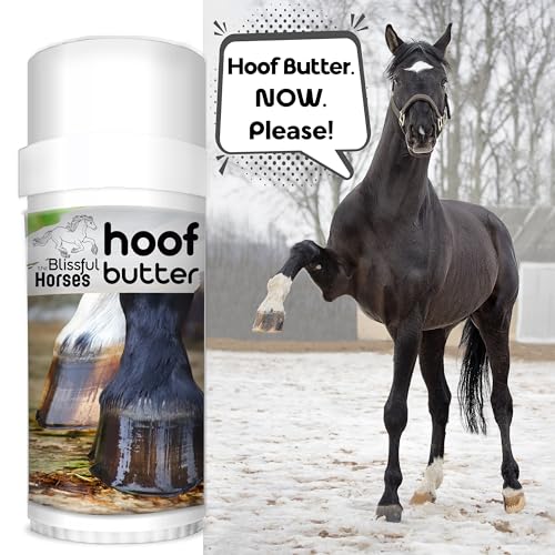 The Blissful Horses Hoof Butter All Natural Support for Your Horse's Hooves, 2-Ounce - size: 2-Ounce