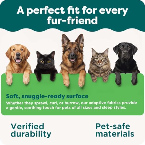 FurHaven Waterproof Blanket & Furniture Protector Cover with Non-Slip Backing, Machine Washable, Jumbo/King, Quilted Twill, Gray - color: Quilted Gray, size: 96" x 82" - King