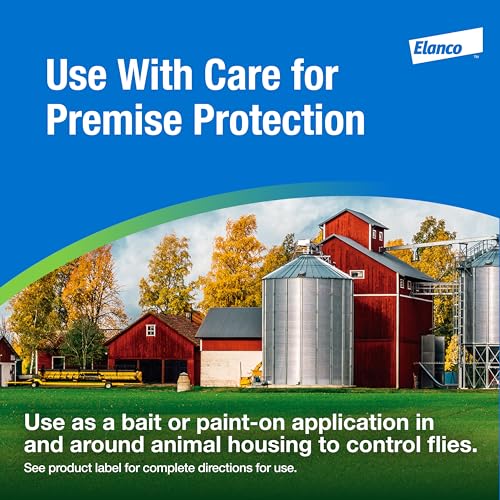 Elanco Animal Health QuickBayt Fly Bait | Premise for Livestock Facilities | Controls Flies | 5 lb Pail