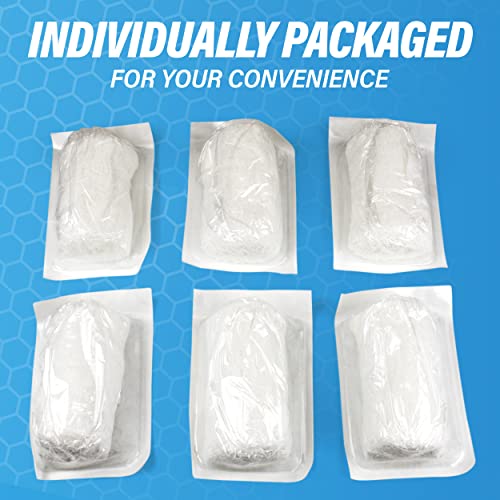Gauze Rolls-kerlix Cotton Gauze Bandage Rolls -6 ply-STERILE - 4 Inches X 12 feet -Extra Absorbency - Medical Gauze Bandage -6 Rolls - Latex Free -Each roll Individual Wrapped-Hospital Grade Quality