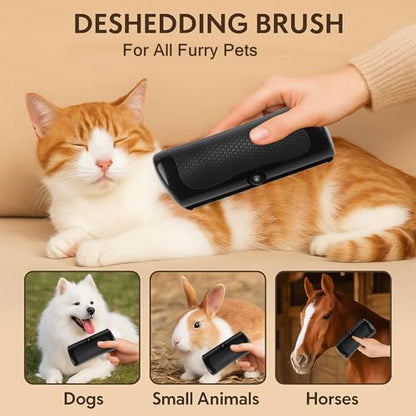 Deshedding Dog Brush, Dog Brush for Shedding Dogs Cats Horses Short Hair