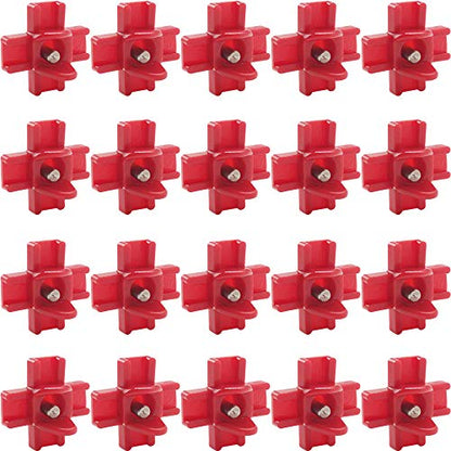 TIHOOD 20PCS Horizontal Side Mount Automatic Poultry Nipples Drinker Waterer for Chicken or Quail