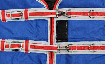 Derby Originals Nordic Tough 1200D Ripstop Waterproof Reflective Winter Horse Turnout Blanket 400g Heavy Weight - size: 60"