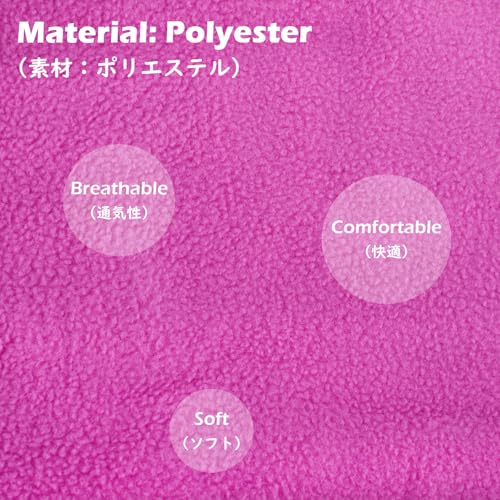 TRIWONDER Kids Winter Hats Balaclava Ski Mask for Boys Girls Toddlers Windproof Adjustable Cold Weather Face Mask Neck Warmer - color: Rose Red 2