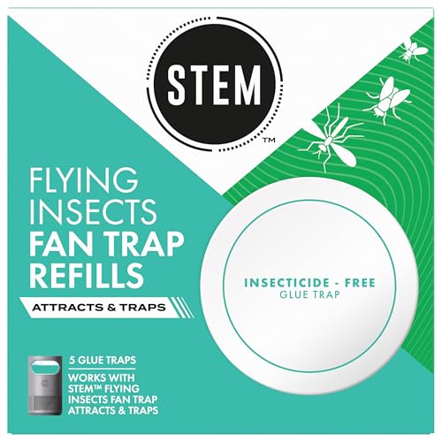 STEM Flying Insect Fan Trap Glue Reﬁll Pads, 5 Count - size: 5 Count