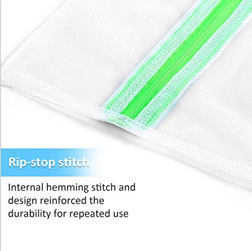 GOGOODA Mesh Laundry Bags for Delicates Durable Protective Wash Bags - size: 3L,3M