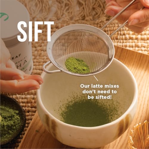 Jade Leaf Matcha Stainless Steel Matcha Sifter | Stainless Steel Sifter - Eliminate Clumps In Your Green Tea Powder - Great Gift for Matcha Lovers