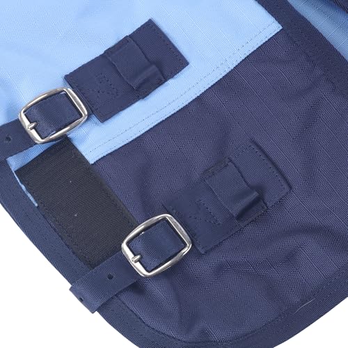 LEAFOREST 1200 Denier Waterproof Mini Shetland Rug Pony Rug Foal Rug Turnout Rug (no Filling) Blue Navy 45IN - color: Blue Navy, size: 45IN