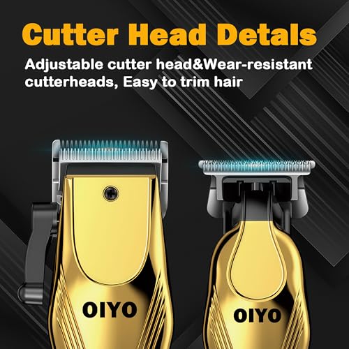 Hair Clippers for Men, Cordless Trimmer, 9 Combs & Low Noise Design