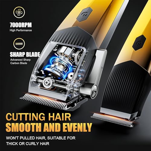 Hair Clippers for Men, 4 in 1 Clipper, Trimmer & Shaver Set