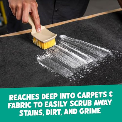Chemical Guys, Induro 7 Heavy Duty Car Carpet & Upholstery Detailing Brush - size: 1 Pack