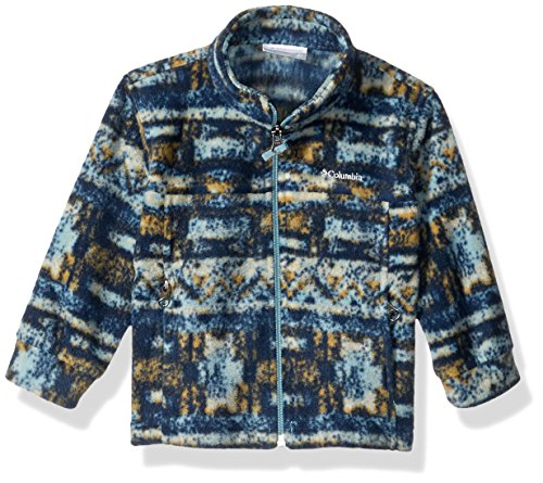 Columbia Kids Zing Iii Fleece - color: Storm Retro Print, size: Large