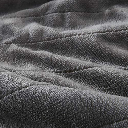 Beautyrest Wearable Electric Poncho Wrap Blanket, Ultra Soft Sherpa & Berber Fleece Heated Throw with Low EMF,UL Certified & OEKO-TEX,3 Heat Settings & 2 Hour Auto Shutoff, Gift-Ready, 50" x 64",Grey - color: Grey, size: 50 in x 64 in