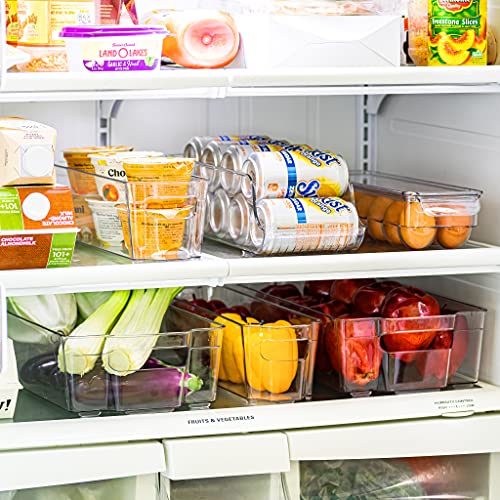 Sorbus Fridge Organizers and Storage Bins for Pantry & Fridge (6 Piece Set) - size: 6 pack