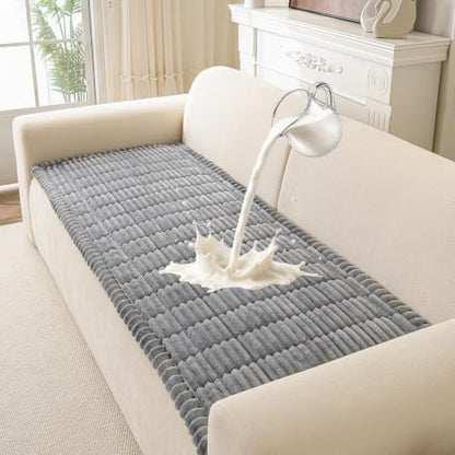 Waterproof Couch Cover for Dogs Washable (Grey, 27.6" x 82.6") - color: Waterproof Grey, size: 27.6"x 82.6"