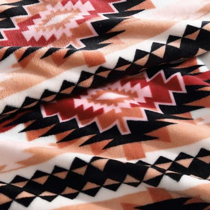 Wrangler - Soft Plush Throw Blanket for Bed & Couch, 50x70 - color: Plains Creek Pink, size: 50" x 70"