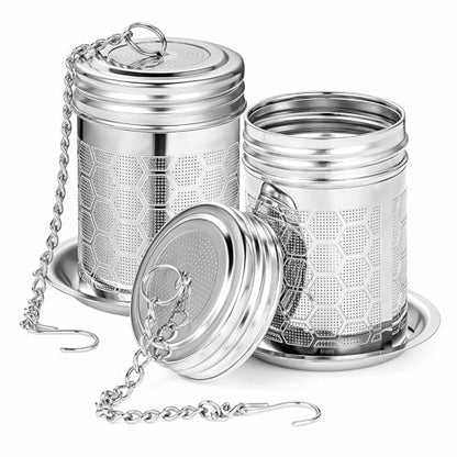 2 Pack Tea Infusers For Loose Tea, 304 Stainless Steel, 2 Inch - size: Small size only