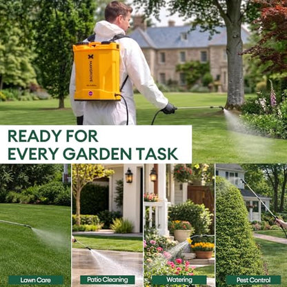 Maygrove 4.2 Gallon Battery Powered Backpack Sprayer